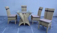 Kursi Makan bentuk x table 